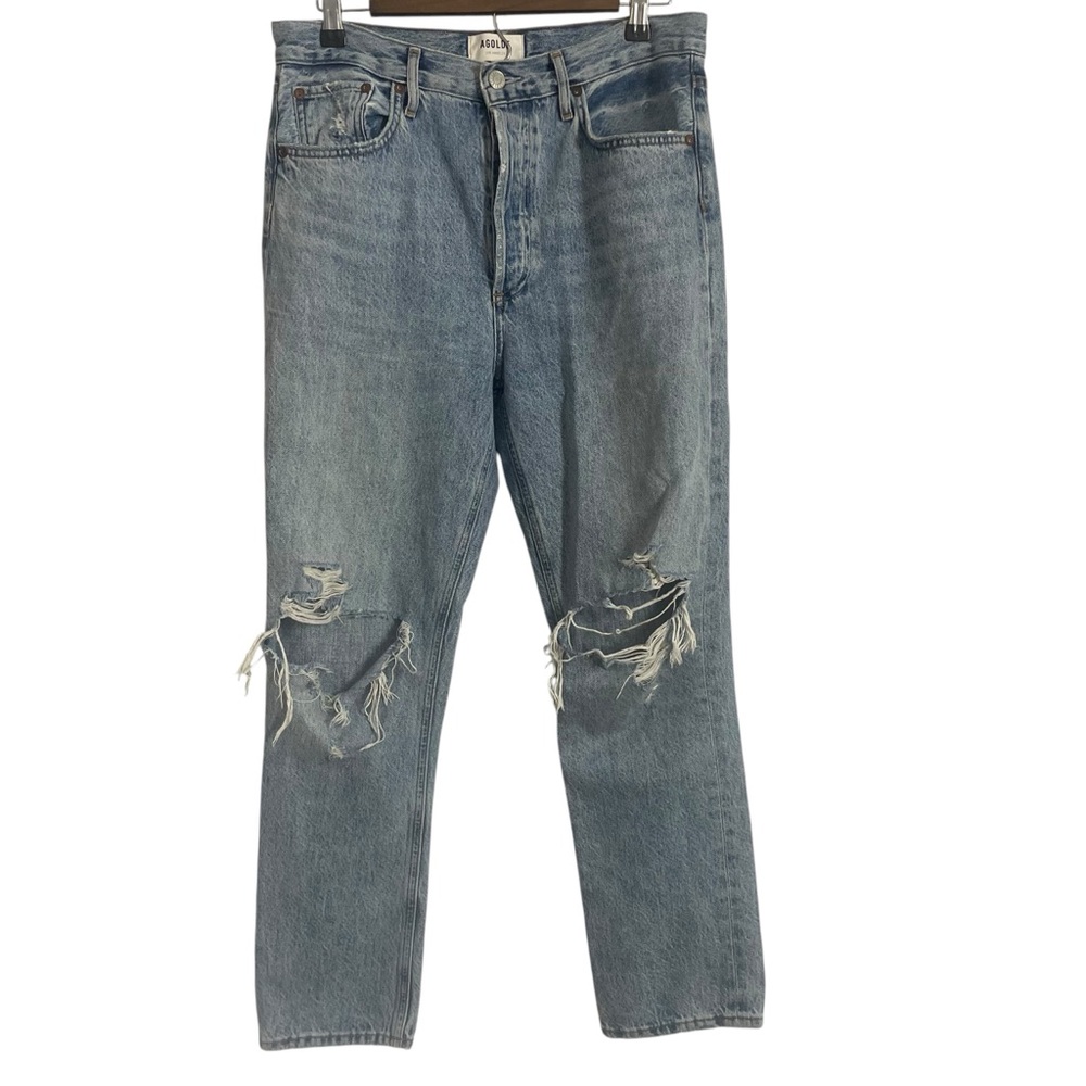 Agolde Distressed Riley Jeans Size 28
